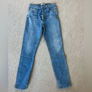 AGOLDE Nico Jean High Rise Slim Fit in Embark Wash, A093 1090, Size 27